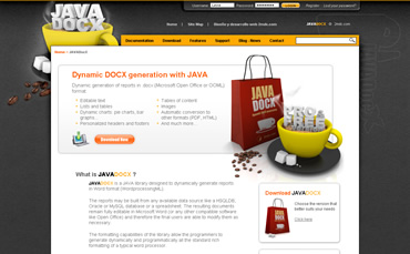 Website de JavaDocX